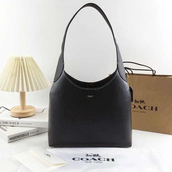 Coach Black Leather Hobo Bag - Picture 2 of 7